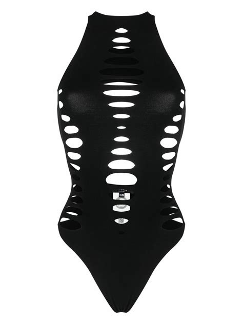 versace cutout swimsuit